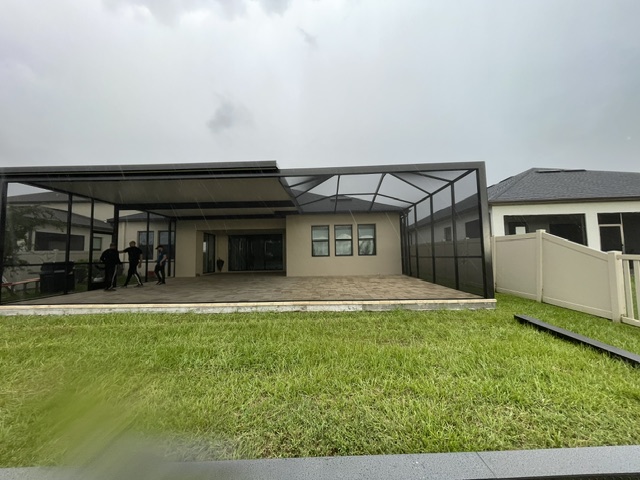 Patio cover and pool cage